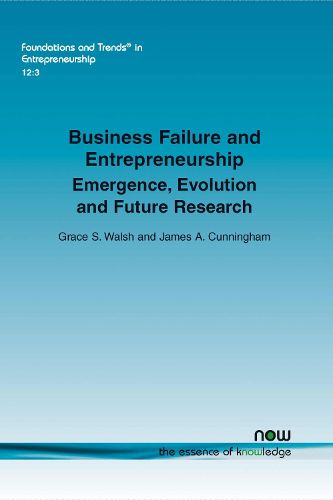 Cover image for Business Failure and Entrepreneurship: Emergence, Evolution and Future Research