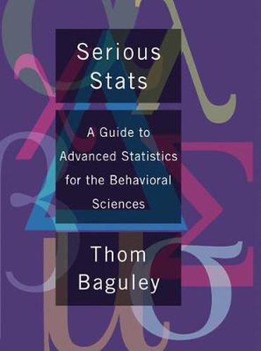 Cover image for Serious Stat: A guide to advanced statistics for the behavioral sciences