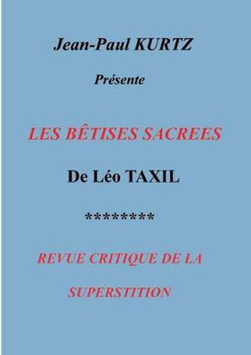 Cover image for Les Betises Sacrees