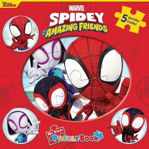 Cover image for Marvel Spidey & Friends: My First Puzzle Book