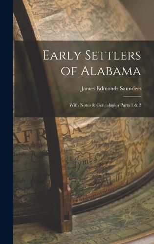 Cover image for Early Settlers of Alabama