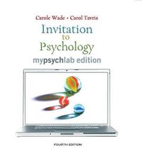 Cover image for Invitation to Psychology, Mylab Edition Value Pack (Includes Study Guide for Invitation to Psychology & Mypsychlab Pegasus with E-Book Student Access )