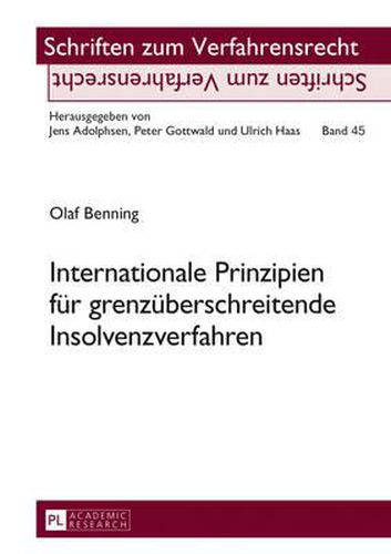 Cover image for Internationale Prinzipien Fuer Grenzueberschreitende Insolvenzverfahren