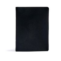 Cover image for CSB Verse-by-Verse Reference, Black Premium Genuine Leather