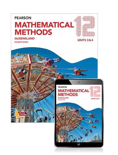 Cover image for Pearson Mathematical Methods Queensland 12 Student Book with eBook