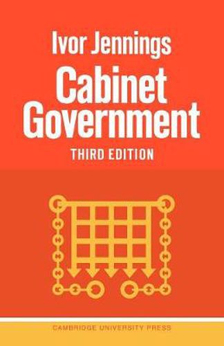 Cover image for Cabinet Government