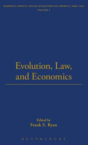 Cover image for Evolution, Law, And Economics