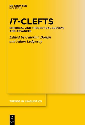 Cover image for It-Clefts