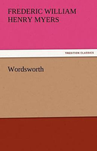 Cover image for Wordsworth