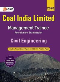 Cover image for Coal India Ltd. 2019-20 Management Trainee Civil Engineering