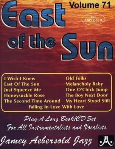 East of the Sun: Jazz Play-Along Vol.71