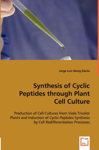 Cover image for Synthesis of Cyclic Peptides through Plant Cell Culture