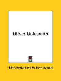 Cover image for Oliver Goldsmith