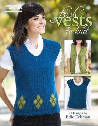 Cover image for Fresh Vests to Knit (Leisure Arts #5261)