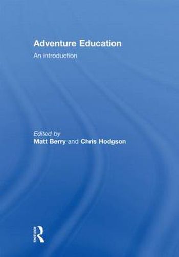 Cover image for Adventure Education: An Introduction