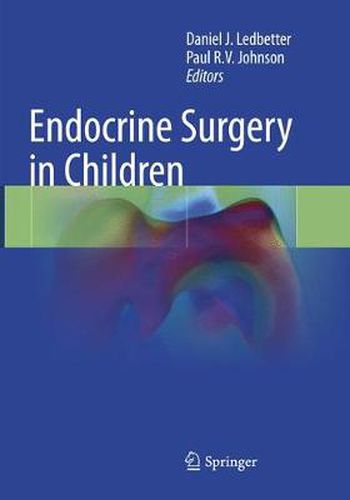 Cover image for Endocrine Surgery in Children