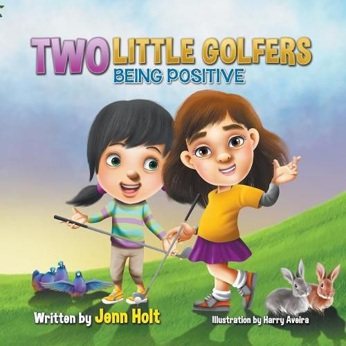 Cover image for Two Little Golfers: Being Positive