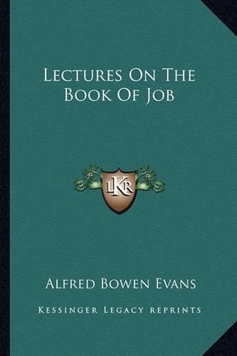 Cover image for Lectures on the Book of Job