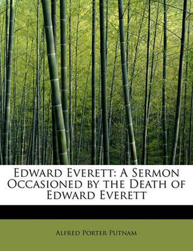 Cover image for Edward Everett