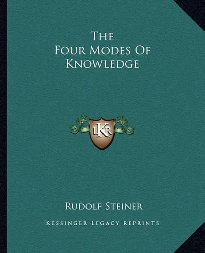 The Four Modes of Knowledge
