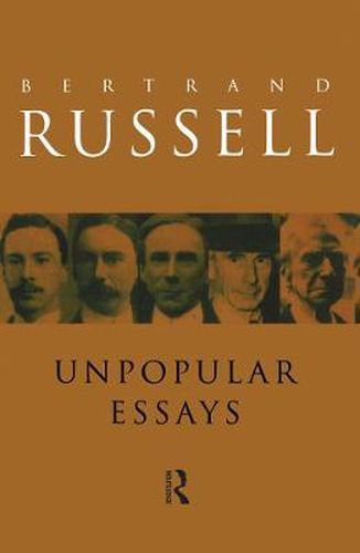 Cover image for Unpopular Essays