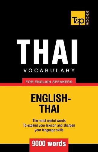 Cover image for Thai vocabulary for English speakers - 9000 words