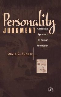 Cover image for Personality Judgment: A Realistic Approach to Person Perception