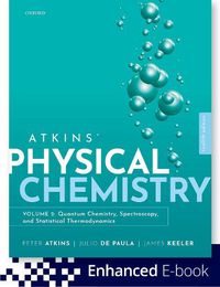 Cover image for Atkins Physical Chemistry V2