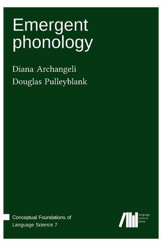 Cover image for Emergent phonology