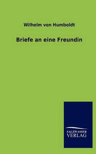 Cover image for Briefe an Eine Freundin