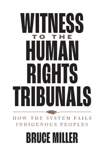 Cover image for Witness to the Human Rights Tribunals