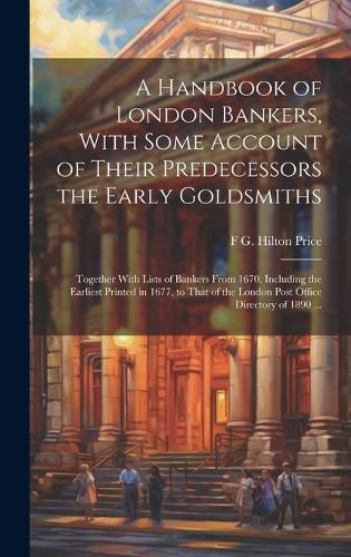 A Handbook of London Bankers, With Some Account of Their Predecessors the Early Goldsmiths