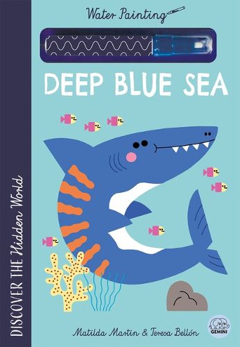 Cover image for Hidden World - Water Painting Deep Blue Sea