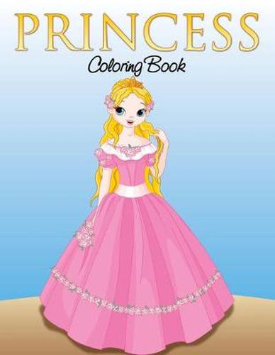 Cover image for Princess Coloring Book for Girls