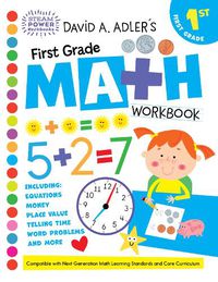 Cover image for David A. Adler's First Grade Math Workbook
