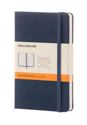 Cover image for Classic Pocket Hard Cover Ruled Sapphire Blue