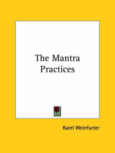Cover image for The Mantra Practices
