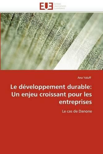 Cover image for Le D Veloppement Durable: Un Enjeu Croissant Pour Les Entreprises