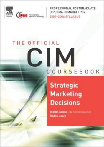 Cover image for Strategic Marketing Decisions