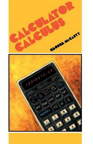 Cover image for Calculator Calculus