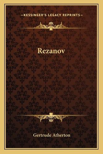 Cover image for Rezanov