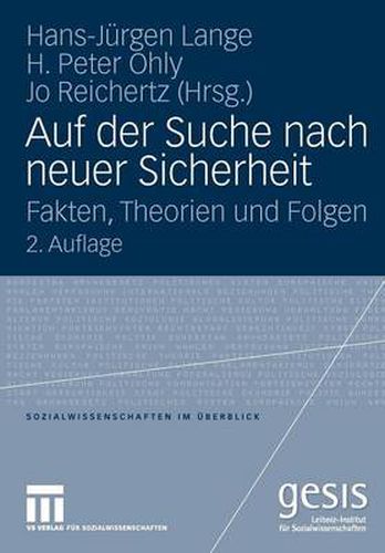 Cover image for Auf Der Suche Nach Neuer Sicherheit: Fakten, Theorien Und Folgen