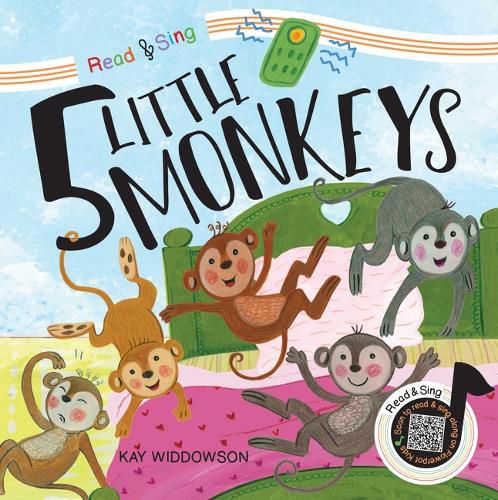 Cover image for 5 Little Monkeys