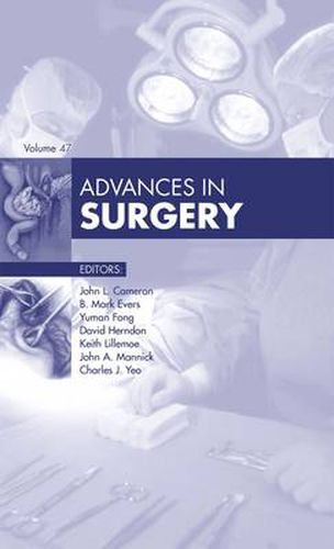 Cover image for Advances in Surgery, 2013