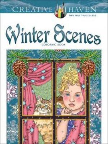 Cover image for Creative Haven Winter Scenes Coloring Book