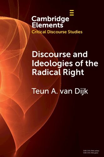 Cover image for Discourse and Ideologies of the Radical Right