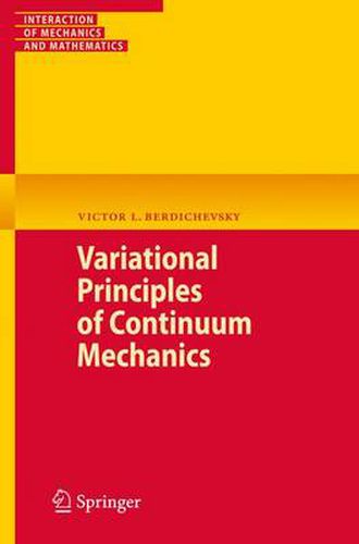 Cover image for Variational Principles of Continuum Mechanics