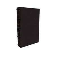 Cover image for KJV, Large Print Verse-by-Verse Reference Bible, Maclaren Series, Leathersoft, Black, Comfort Print: Holy Bible, King James Version