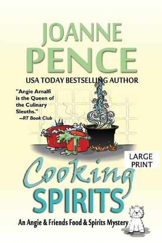 Cooking Spirits [Large Print]: An Angie & Friends Food & Spirits Mystery