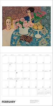 2026 Henri Matisse Wall Calendar